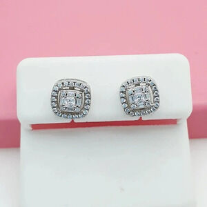 "925 Sterling Silver Cubic Zirconia Earrings, U19254568